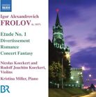 Igor Alexandrovich Frolov Concerto Fantasy Divertissement Romance Spanish Fantas