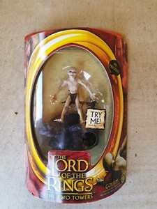 Lord of the Rings / TWO TOWERS: GOLLUM  w/ Electronic Sound Base MIB
