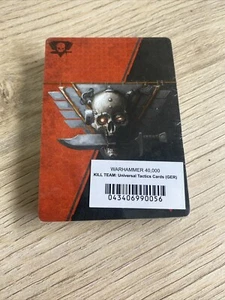 Warhammer 40k, Kill Team, Datacards, deutsch, Games Workshop - Bild 1 von 2