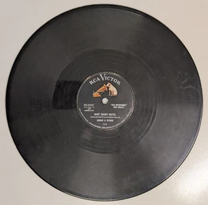 Homer & Jethro Hart Brake Motel Two Tone Shoes RCA 78 RPM Record 10" - Picture 1 of 7