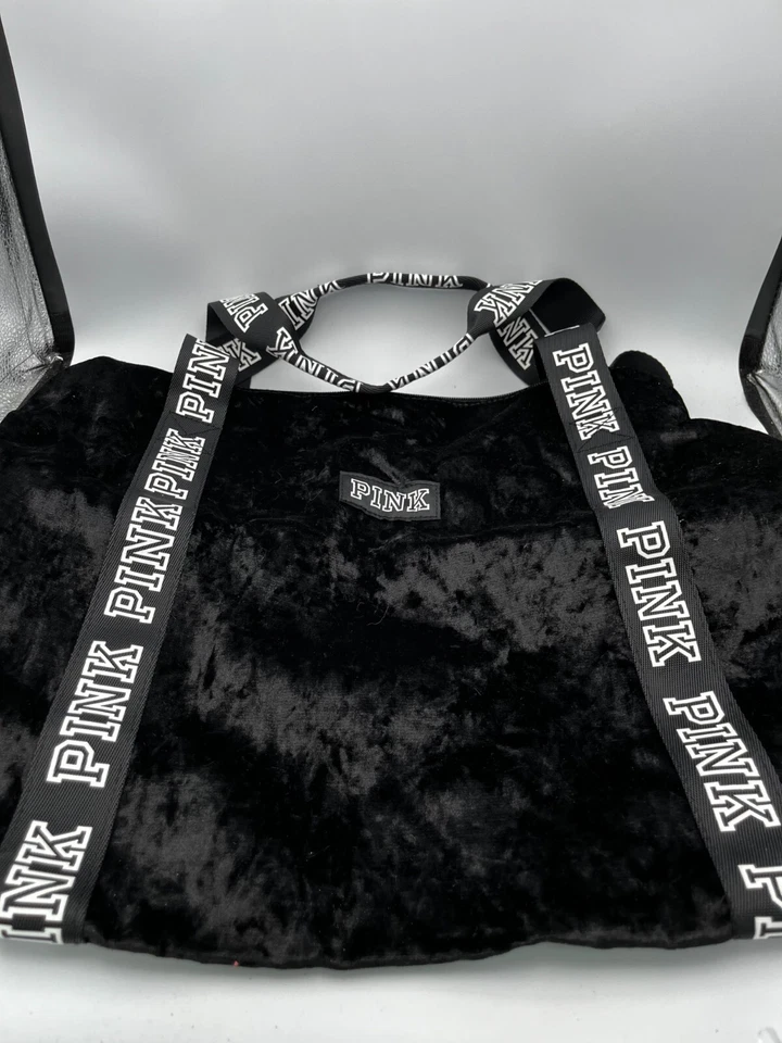 BLACK "PINK" BAG - Image 1 of 1