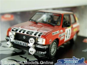TALBOT SAMBA MODEL CAR 1984 RALLY ROUGET LELIEVRE 1:43 SCALE IXO MONTE CARLO K8 - Picture 1 of 5