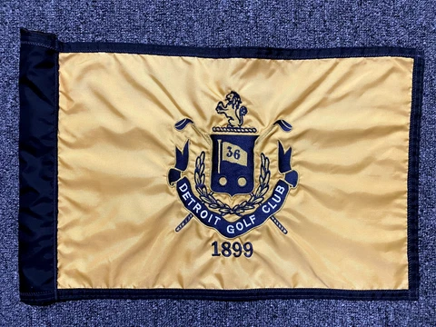 ***** DETROIT GOLF CLUB COURSE FLAG - ROCKET MORTGAGE CLASSIC HOST - PGA TOUR Cover