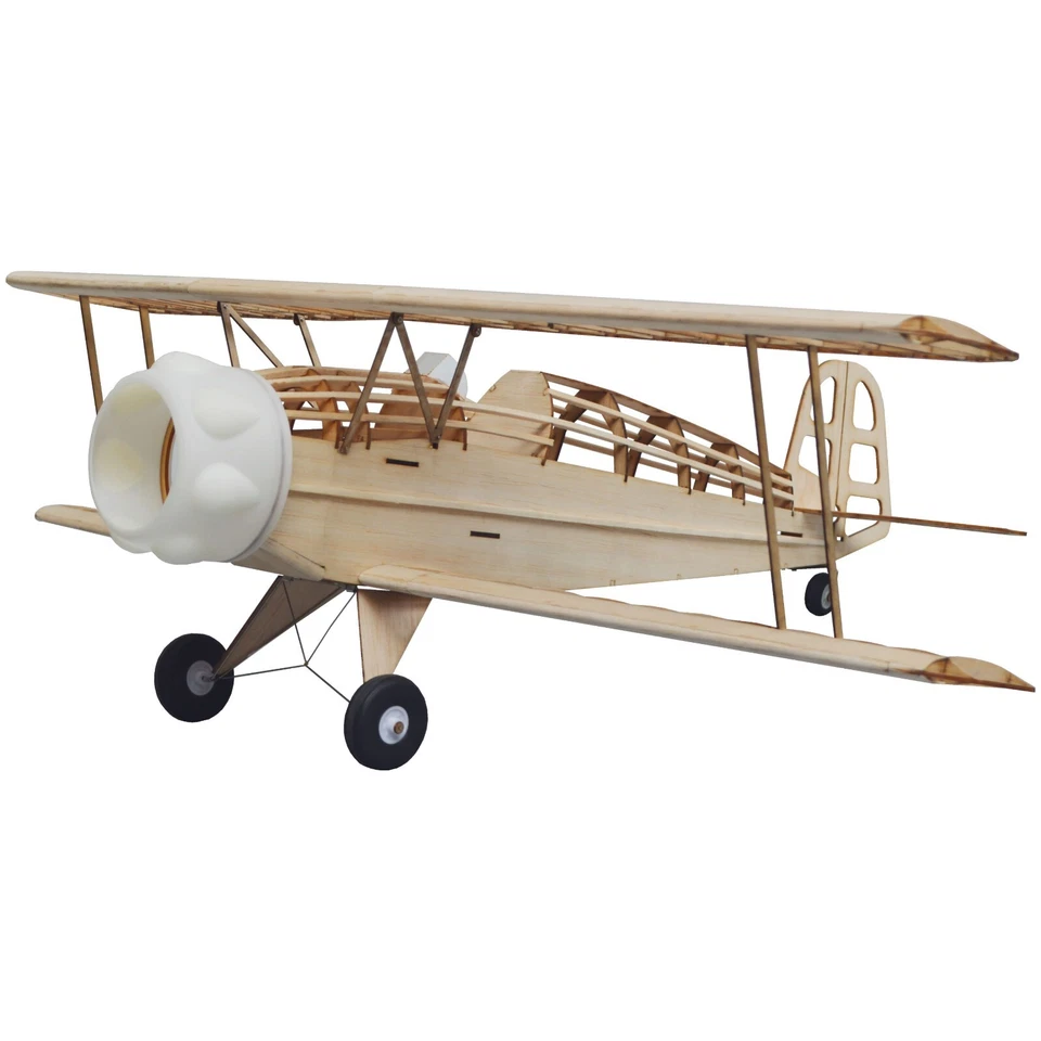 Bücker Bü133 Jungmeister RC Hobby Kit Holzbausatz Modell Flugzeug selbst Bauen - Bild 1 von 4