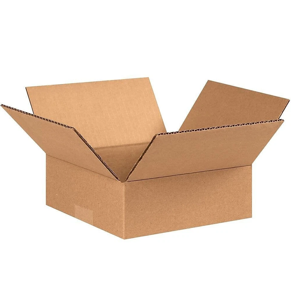 25 8X8X3 Corrugated Boxes Shipping Packing Cardboard Cartons - Image 1 of 1