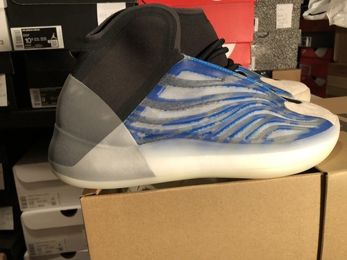 Taglia 10 Adidas Yeezy QNTM blu congelato 2020 nuovo con scatola