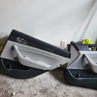 2015-2017 HYUNDAI SONATA PASSENGER RH REAR RIGHT DOOR PANEL GRAY 83305C2000TGG - Image 1 of 2