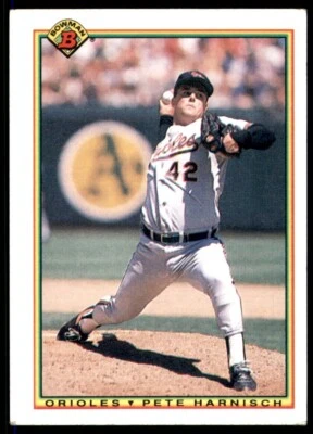 1990 Bowman #247 Pete Harnisch - Image 1 of 2
