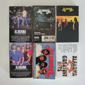 Alabama Cassette 6-Pack - Greatest - Closer - So Right - Southern Star - Touch - Picture 1 of 2