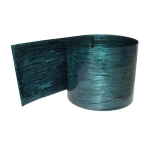 Envoltura de batería 18"x62" 0,50 mm instrumento musical hoja decorativa ostra verdosa - Imagen 1 de 6