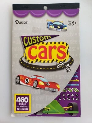 Pegatinas de coche personalizadas Darice (460) ¡Crea tu coche de carreras deportivo! Edades 3+ 2012 Foto 1 de 4