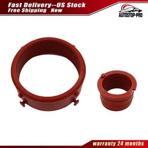2PCS Turbo Intake Hose Sealing Ring for 2007-08 Mercedes-Benz R320 E320 Turbo - Picture 1 of 8