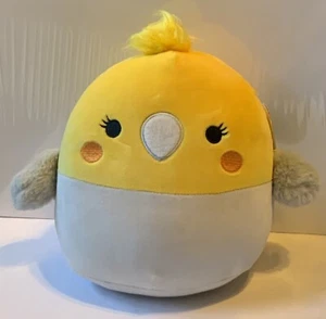 Peluche Squishmallows 8" Charilize the Yellow Cacatúa con Alas Difusas - Imagen 1 de 6
