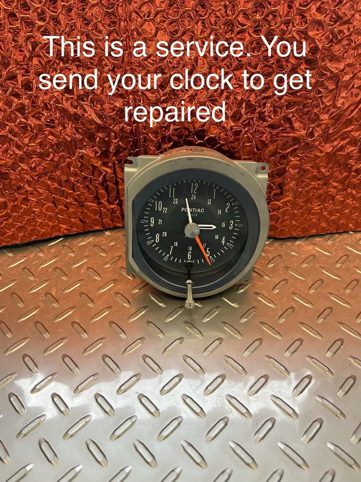 Servicio de reparación de cuarzo para reloj Pontiac GTO/lemans 1964, 1965, 1966, 1967 Foto 1 de 1