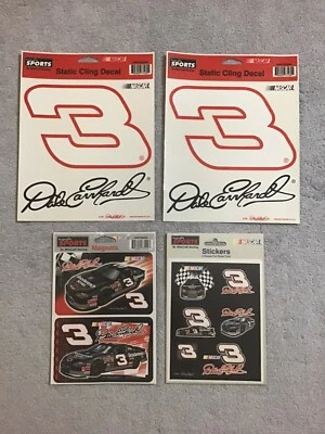 2000 WinCraft DALE EARNHARDT #3 GM Goodwrench Service Static Cling  - Image 1 of 4