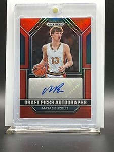 2023 Prizm Draft Picks Basketball - Matas  Buzelis - Draft Picks Auto /125