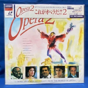 SEALED Esssential Opera 2 Japan LD Laserdisc POLL-9002 Luciano Pavarotti SAMPLE - Picture 1 of 4