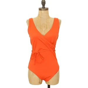 Traje de baño ANDIE The Belmar One Piece M #AO253 naranja sirena nuevo con etiquetas B74 - Imagen 1 de 5