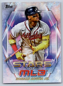 2023 Topps #SMLB-3 Ronald Acuña Jr. Atlanta Braves Baseball Card - Picture 1 of 2
