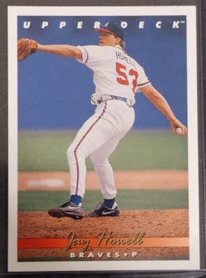 1993 Upper Deck #731 Jay Howell Atlanta Braves - Image 1 of 2