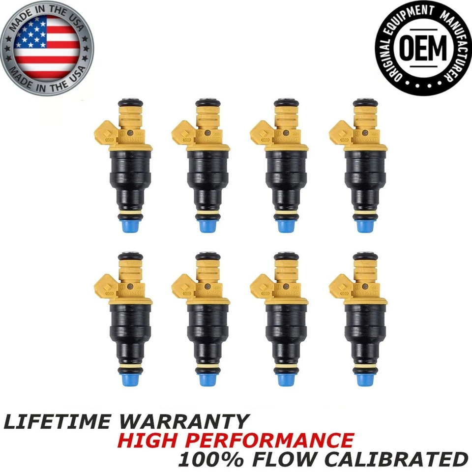 Inyector de combustible Bosch 8X nuevo fabricante de equipos originales para Ford E-350/F-350 Super Duty 1999-2003 5,4 L V8 Foto 1 de 4