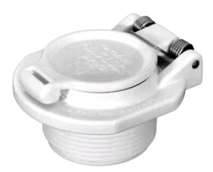 GENUINE Hayward Vac Lock Safety Pool Wall Hose Fitting White W400BWHP - W400 - Bild 1 von 2