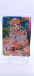 LUCY HEARTFILIA Fairy Tail UR Goddess Story Anime Waifu Card Foil Doujin ACG - Picture 1 of 2