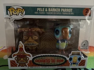 Nuevo Funko POP! Habitación Tiki Encantada Loro Pelé y Barker Exclusiva de Parques Disney - Imagen 1 de 6