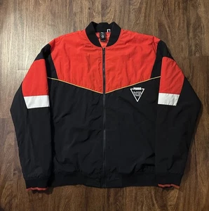 Puma The Weeknd XO Rare Collab Bomber Jacket Men’s Size 2XL Black Red EUC - Picture 1 of 14
