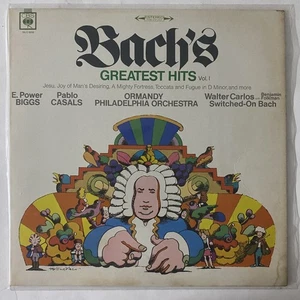 BACH GREATEST HITS, FEAT. WALTER CARLOS / PABLO CASALS 1969 MEXICAN LP CLASSICAL - Picture 1 of 4