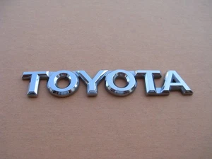 05 06 07 08 09 10 TOYOTA AVALON REAR LID CHROME EMBLEM LOGO BADGE SIGN A46652 - Picture 1 of 2
