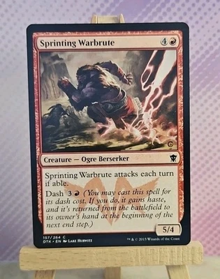 MTG: Sprinting Warbrute 157/264 - Dragons of Tarkir - NM Condition - Image 1 of 2