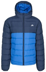 Trespass Oskar wattierte Herrenjacke Größe Large warm lässig Wintermantel neu mit Etikett blau - Bild 1 von 5