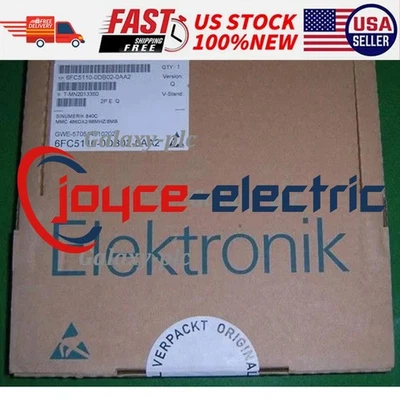 New Siemens 6FC5110-0DB02-0AA2 6FC5 110-0DB02-0AA2 SINUMERIK 840C/840CE MMC-CPU - Image 1 of 4