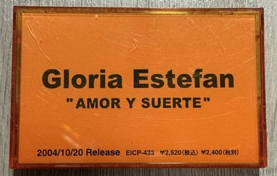 Gloria Estefan “Amor Y Suerte” Super Rare Japanese PROMO ORIGINAL Tape - Image 1 of 4