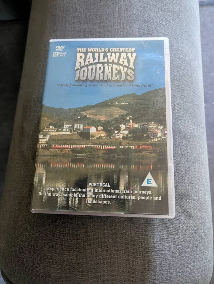 THE WORLDS GREATEST RAILWAY JOURNEYS - PORTUGAL DVD - FREEPOST - Image 1 of 1