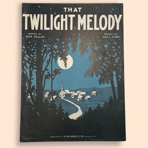 That Twilight Melody 1926 - Partituras vintage - Imagen 1 de 2