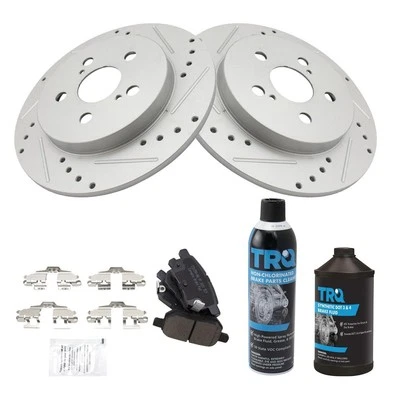 TRQ BKA18638 Brake Kit For Toyota Corolla 2009-2016 Rear 19184919 Foto 1 de 4