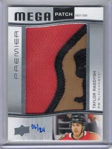 2023-24 Upper Deck Premier Mega PATCH Chest Logos #PMPTR Taylor Raddysh /24 - Imagen 1 de 3