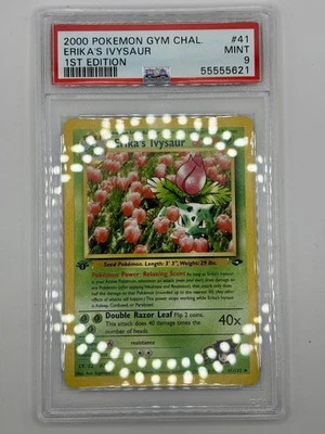 2000 POKEMON GYM CHALLENGE #41 ERIKA'S IVYSAUR PSA 9 #41 MINT - Image 1 of 2