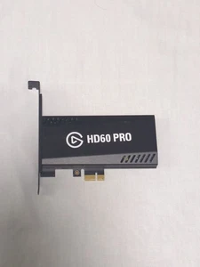 Elgato HD60 Pro Capture Card HDMI PCIe Streaming for Xbox, PS, PC, Switch - Picture 1 of 6