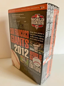 MLB SAN FRANCISCO GIANTS 2012 World Series DVD 8-Disc Set Collectors Edition - Picture 1 of 6