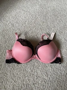 Victoria's Secret 36B BH sehr sexy Push Up korallenrosa BH mit 1 Cup VS - Bild 1 von 9