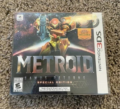 3DS Metroid Samus Returns Edición Especial con Protector de Caja Totalmente Nuevo Foto 1 de 3