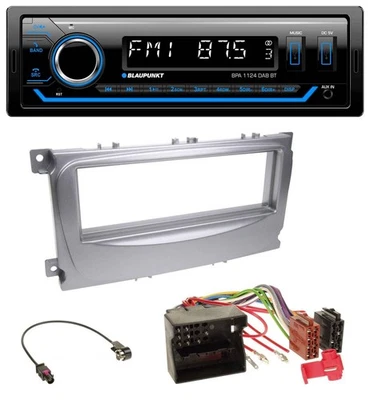 Blaupunkt Bluetooth USB DAB MP3 Autoradio für Ford S-Max Mondeo 07-14 silber - Bild 1 von 4