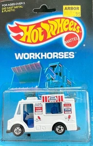 Vintage 1988 Hot Wheels Good Humor Ice Cream Truck Blackwall Malaysia lg. window - Picture 1 of 3