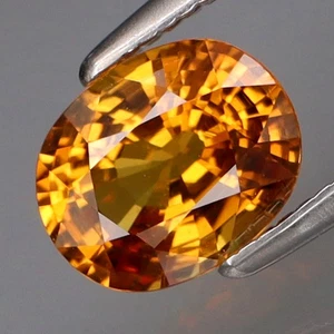1.20Ct.Ravishing Color Natural Yellow Sapphire Gemstone Africa Good Luster&CLEAN - Picture 1 of 4