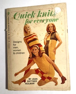 Dresses Sweaters His Hers Knitting Pattern Booklet 1969 VTG Retro Fashions - Picture 1 of 13
