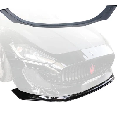 VSaero FRP LBPE Front Lip for GranTurismo Maserati 08-17 vsaeropart_109144 Foto 1 de 4