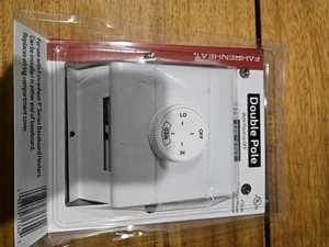 Fahrenheat Double Pole with Positive Off Baseboard Thermostat 120 - 240 Volts * - Picture 1 of 2